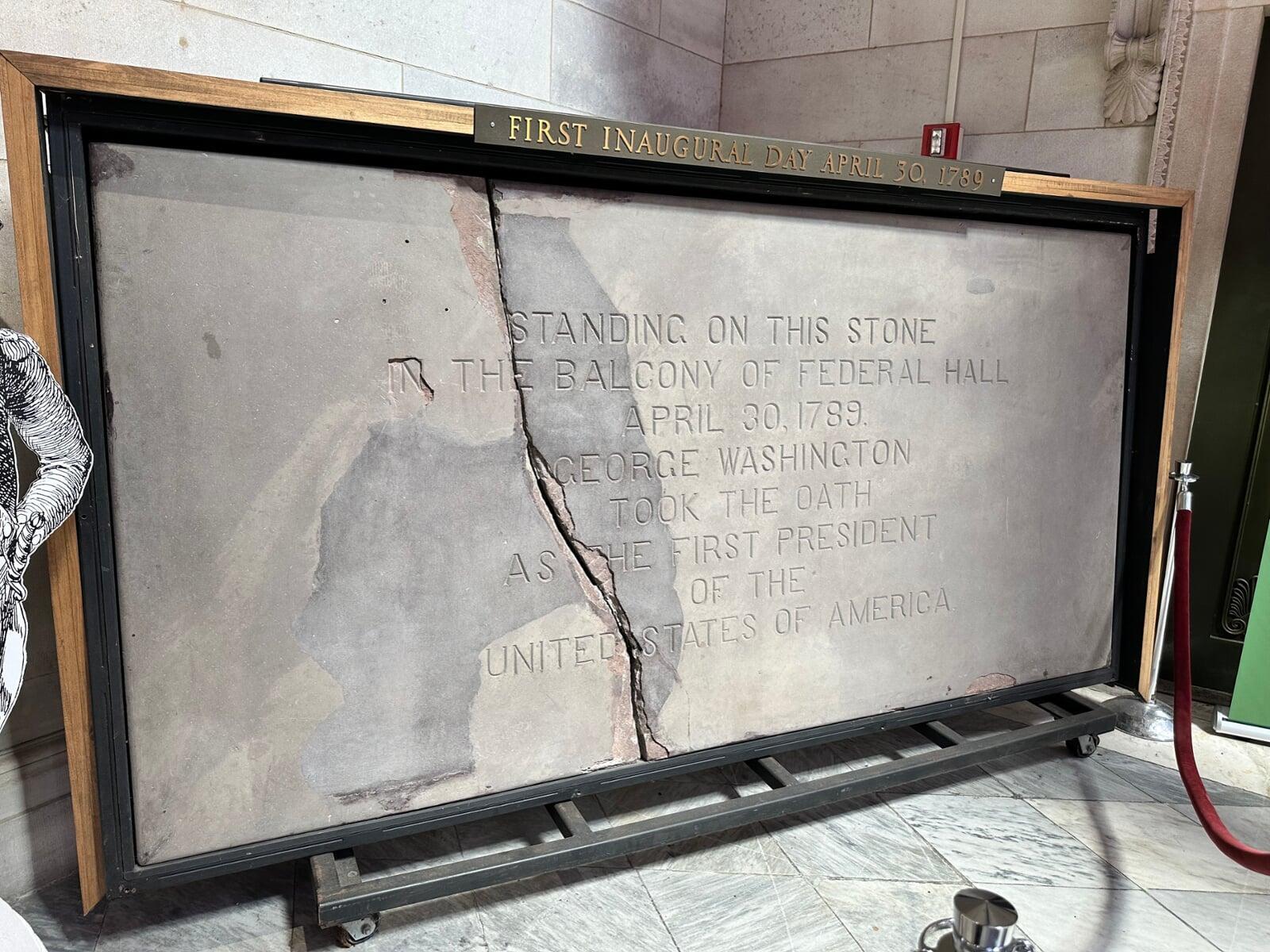 Inauguration Stone